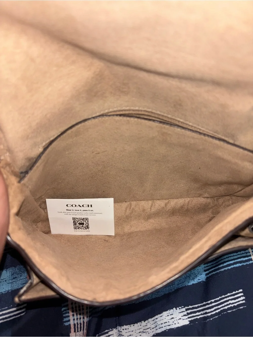 COACH Lucy Crossbody In Signature Canvas & White Leather C6781